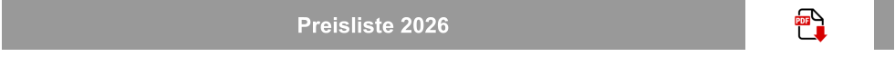 Preisliste 2026